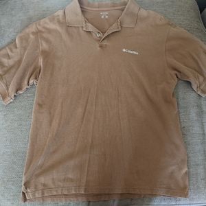 Men's large collared shirt